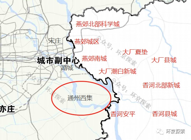 同为北三县一员，为什么只有香河没有地铁规划？